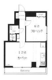 メゾン東麻布の間取り画像