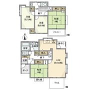 久保山町戸建の間取り画像