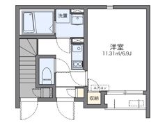 レオネクストマ ピエス蒲田の間取り画像