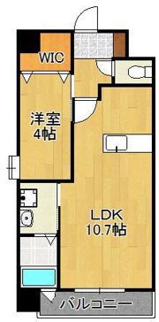 ギャラン陣原の間取り画像