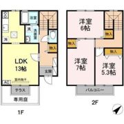 リヴェール小田 A棟の間取り画像