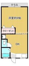 城山ハイツの間取り画像