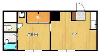 コーポあけみの間取り画像