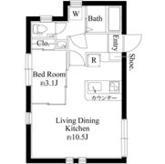 ディスティーノレジデンシア荒川の間取り画像