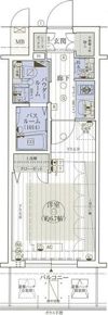 エステムコート梅田・天神橋IIIアヴァンテの間取り画像