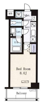 ドゥーエ向島の間取り画像