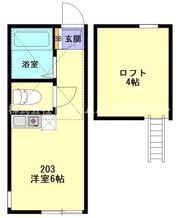 サンノーブル横須賀の間取り画像