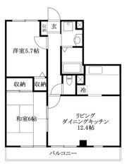 フォブールM1の間取り画像