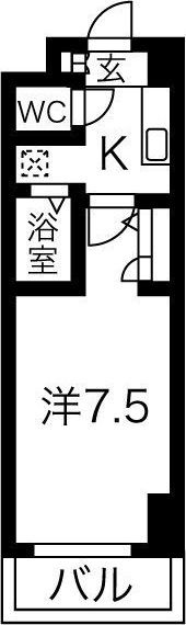 プロビデンスHAST守山の間取り画像