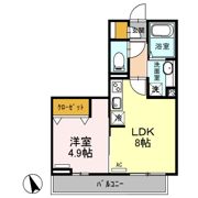 ストークヒル Ⅱの間取り画像