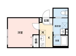 クラルテ南林間の間取り画像