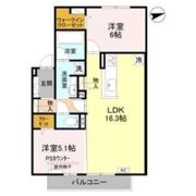 T-residence楠葉の間取り画像