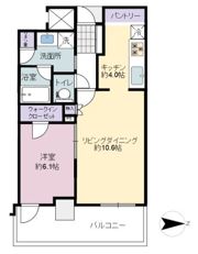 グランドメゾン新梅田タワーの間取り画像