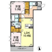D-ROOMあすと長町 Ⅱの間取り画像