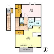 ルピナス 弐番館の間取り画像