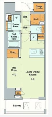 クレストコート大塚の間取り画像