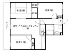 フォブール平井の間取り画像