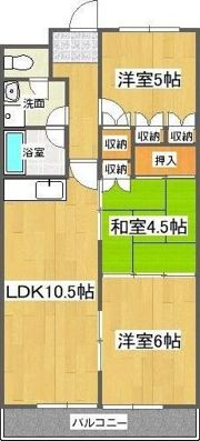 第17柴田マンションの間取り画像