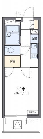 レオパレスフィオーレ船橋の間取り画像