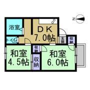 サンハイツ永田の間取り画像