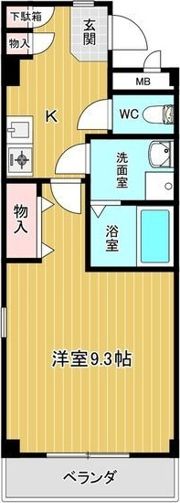 アブニール向台の間取り画像