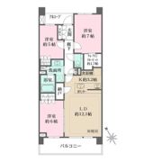 ザ・パークハウス二子玉川ガーデンの間取り画像