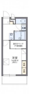 レオパレスコムフィー鶴見の間取り画像