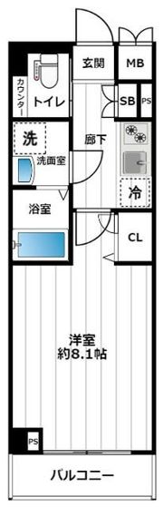 CREST TAPP東十条の間取り画像