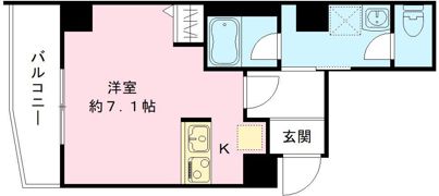 HRフロントリーガル新森の間取り画像