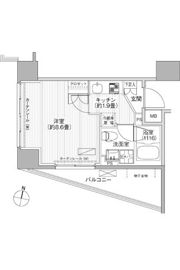 コスモグランス南品川の間取り画像
