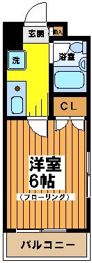プリムヴェールUNOの間取り画像