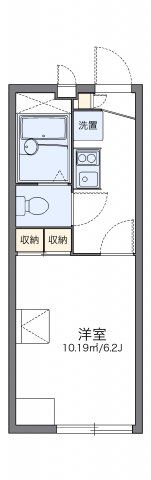 レオパレスサンピュアⅠの間取り画像