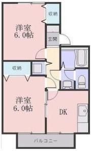 ラ・ヴァーグの間取り画像
