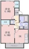 ラ・ヴァーグの間取り画像