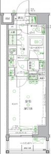 クレヴィスタ板橋西台Ⅱの間取り画像