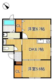 ウエストヒルズ鴨生田の間取り画像