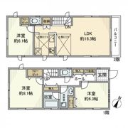 弦巻戸建の間取り画像