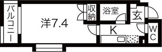 シティライフ覚王山の間取り画像