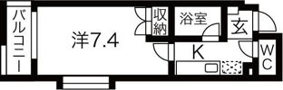シティライフ覚王山の間取り画像