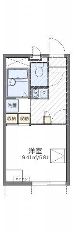 レオパレス新都心の間取り画像