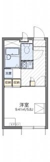 レオパレス新都心の間取り画像