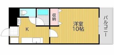 ESPACE国体町の間取り画像