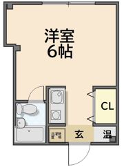 シャルム枚方の間取り画像