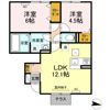 リヤンAJⅢの間取り画像