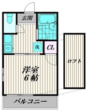 パークサイドアネックスⅡ（ツー）の間取り画像