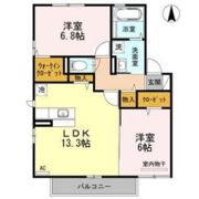 ボヌール Ⅰの間取り画像