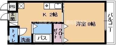エクセラート瀬田の間取り画像