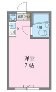 ヴィラ下北沢A棟の間取り画像