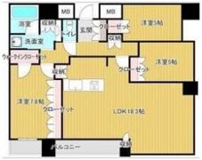 一条タワーの間取り画像