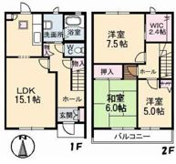 グランバリエ津島南の間取り画像